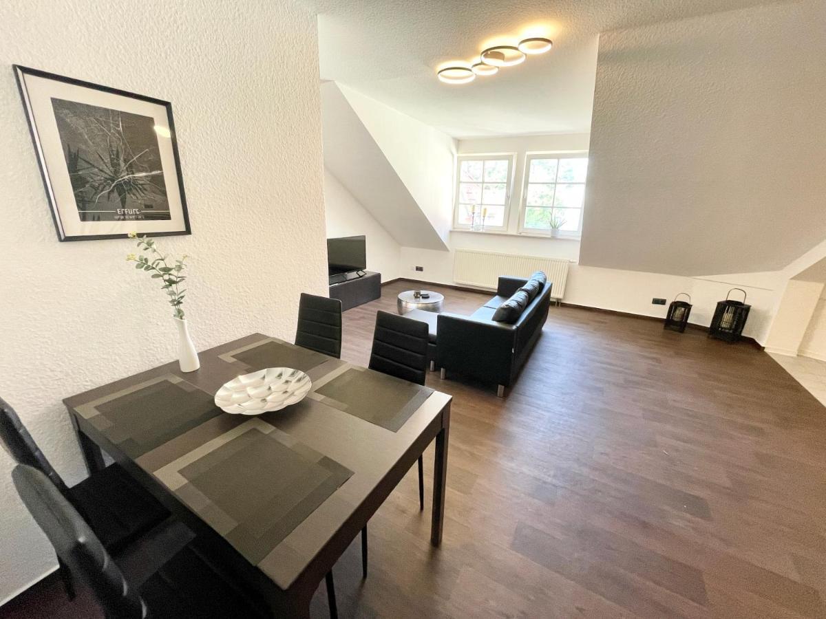 Ferienwohnung Augenblick - Stylisches Apartment In Der Besten Altstadtlage Von Erfurt Exteriör bild