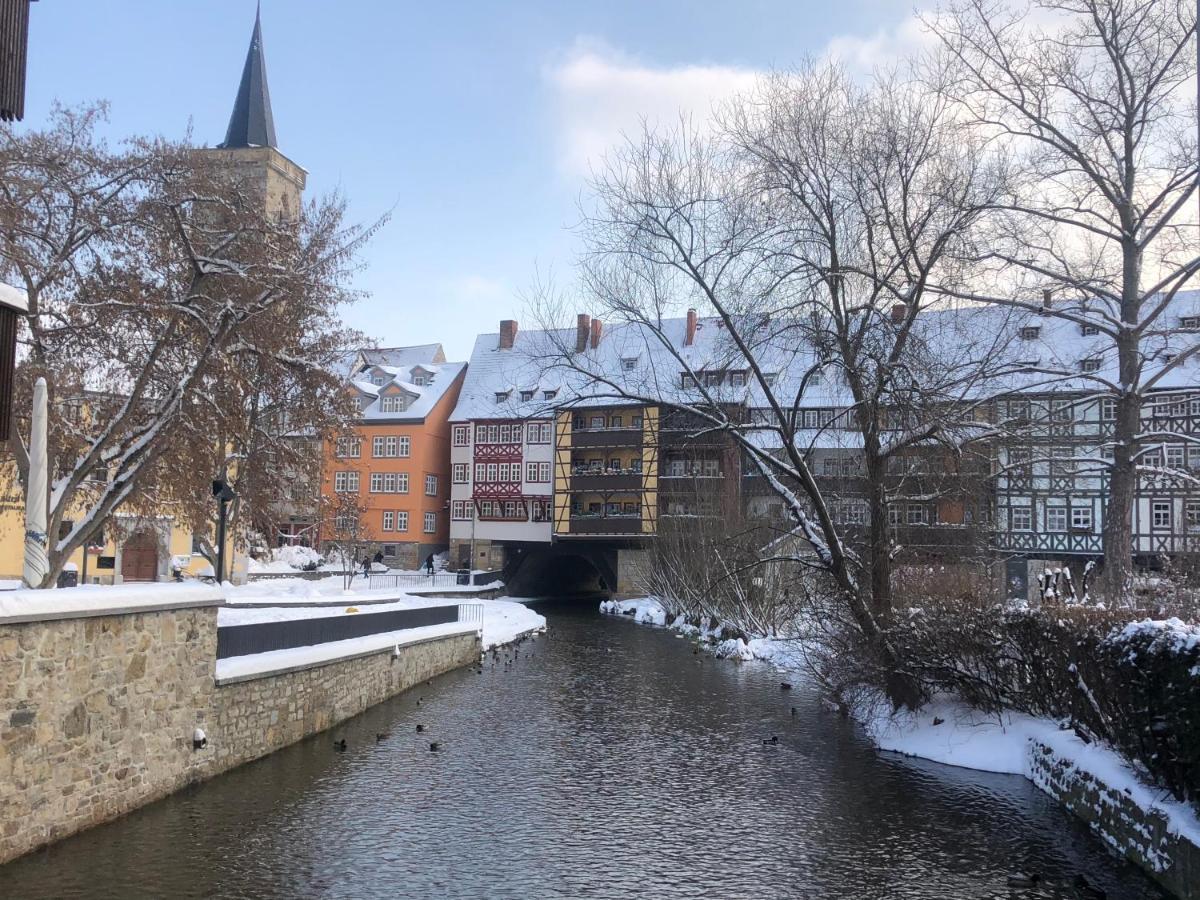 Ferienwohnung Augenblick - Stylisches Apartment In Der Besten Altstadtlage Von Erfurt Exteriör bild